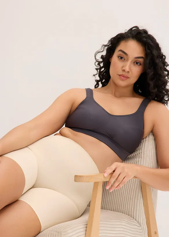 Medium shape sykkelbukse med lav midje bak, bonprix