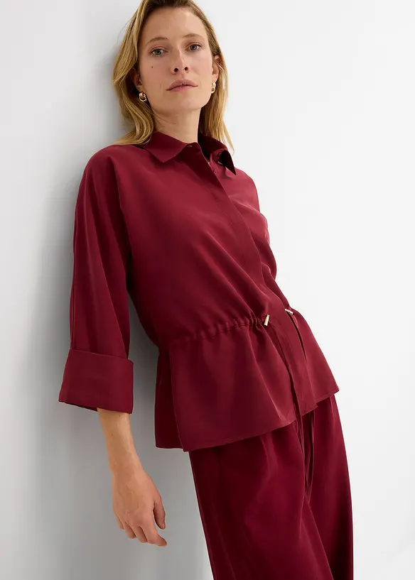 Bluse i myk viskosemiks, bonprix