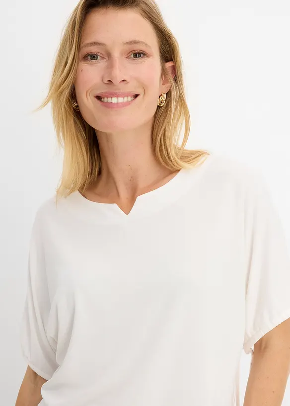 Ledig topp av robust pik&eacute;, bonprix