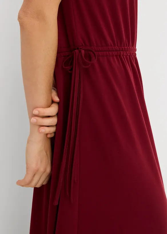 Sweatkjole i myk pik&eacute;, bonprix