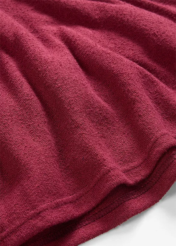 Oversized topp i strikket look, bonprix