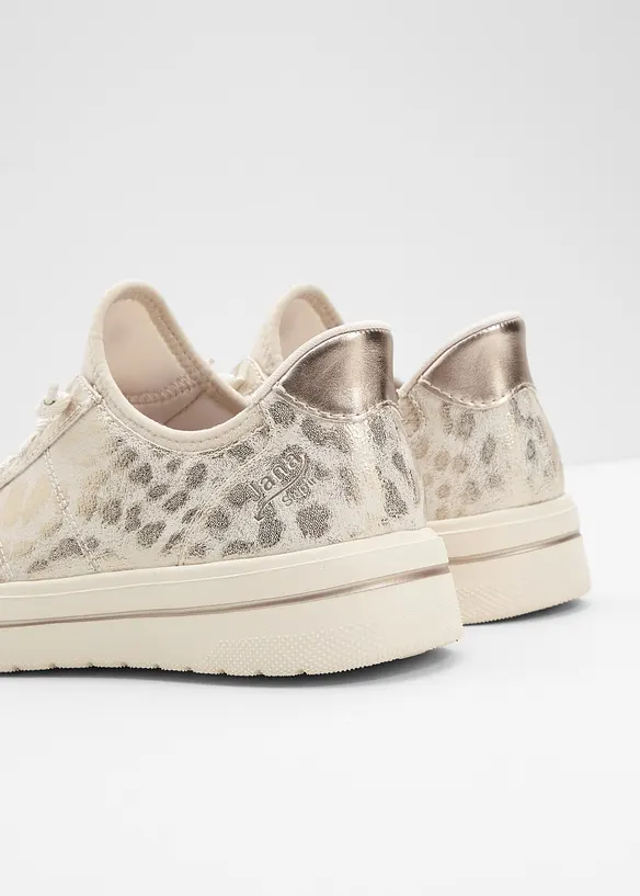 Komfortable slip-in sneakers i behagelig bredde fra Jana, Jana