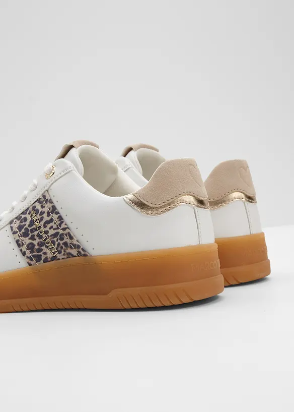 Plat&aring;sneakers fra Marco Tozzi i retrolook, Marco Tozzi