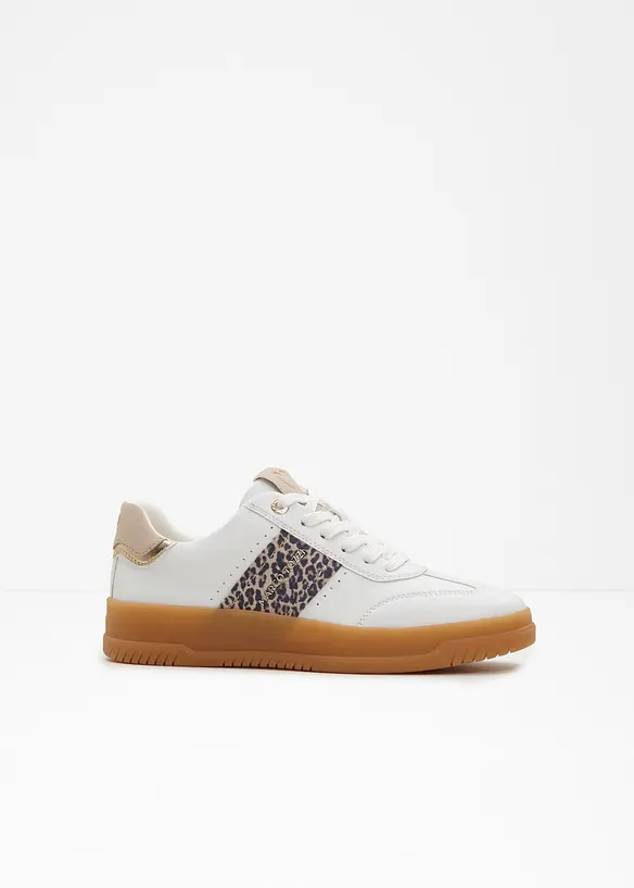 Plat&aring;sneakers fra Marco Tozzi i retrolook, Marco Tozzi