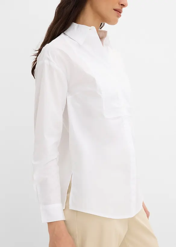 Skjorte med skrift, bonprix