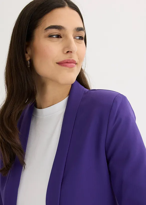 Blazer med rynking, bonprix