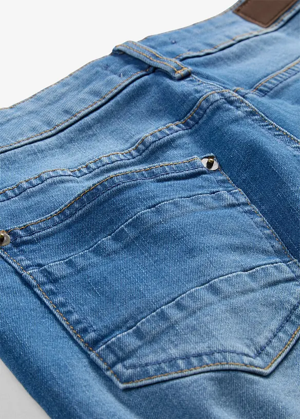 Straight-jeans, Mid Waist, bermuda, bonprix