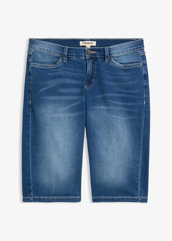 Bermuda-jeans, komfort-stretch, bonprix