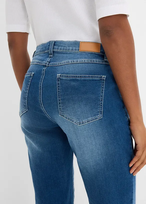 Bermuda-jeans, komfort-stretch, bonprix