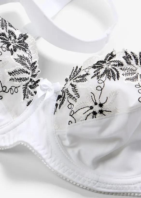 Spile-BH med vatterte stropper (2-pack), bonprix