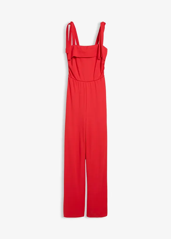 Jumpsuit med knytestropper, bonprix