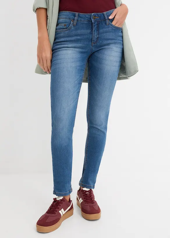 Skinny-jeans Mid Waist, Stretch, bonprix