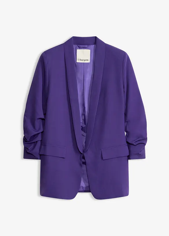Blazer med rynking, bonprix