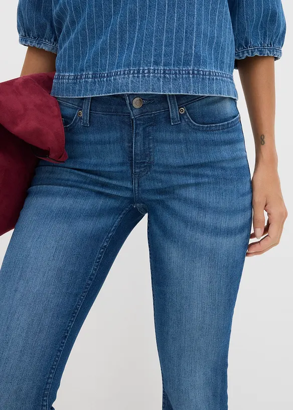 Bootcut-jeans Mid Waist, Stretch, bonprix
