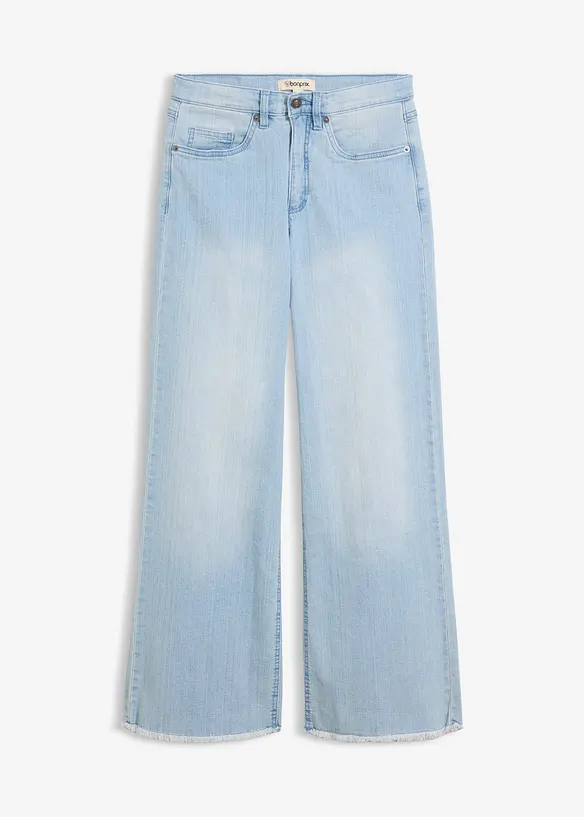 Wide Leg-jeans High Waist, bonprix