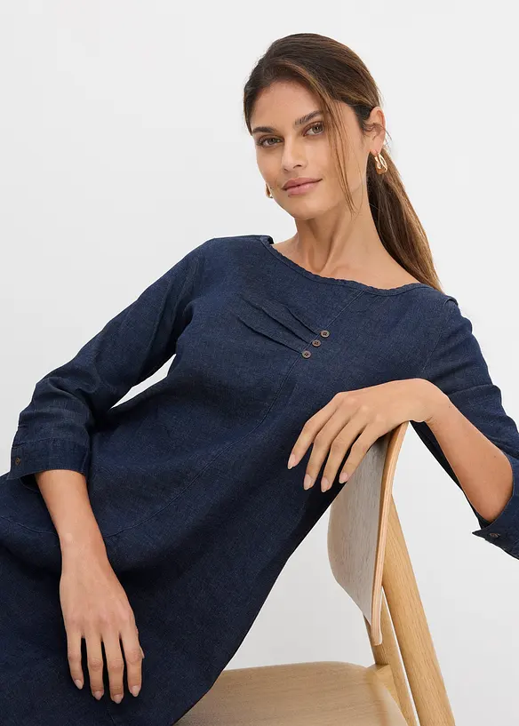 Stretch-jeanskjole, bonprix