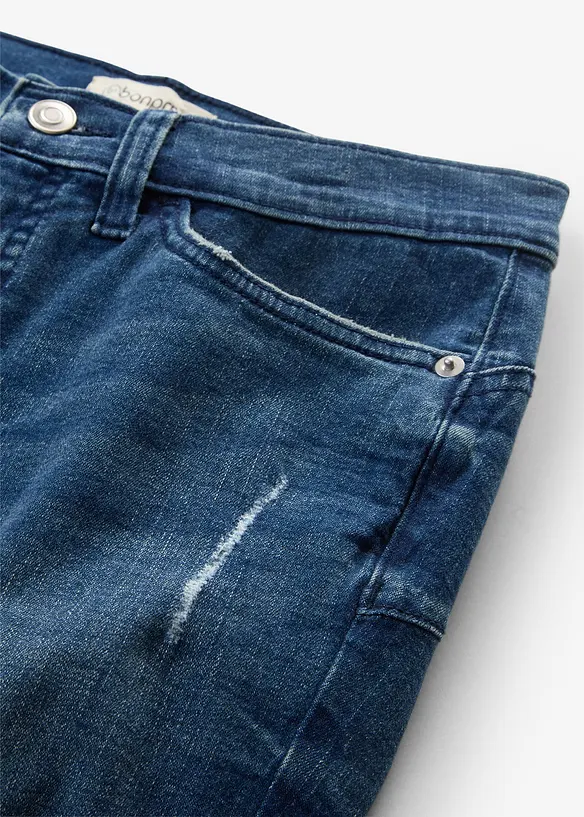 Skinny-jeans, Mid Waist, cropped, bonprix