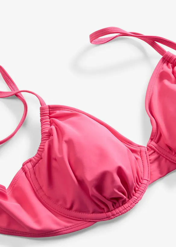 B&oslash;yle-bikinioverdel med rynking i siden, bonprix