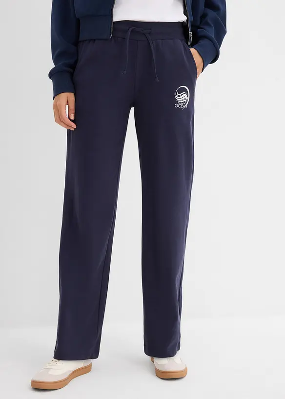 Joggebukse i 100% bomull, bonprix