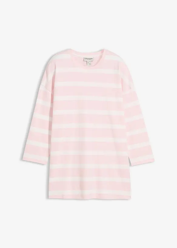 Lang topp i kraftig &oslash;kologisk bomull, bonprix