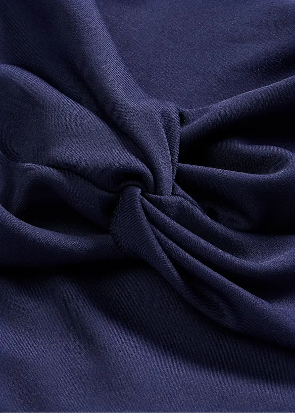 Carmen-kjole med knutedetalj, bonprix