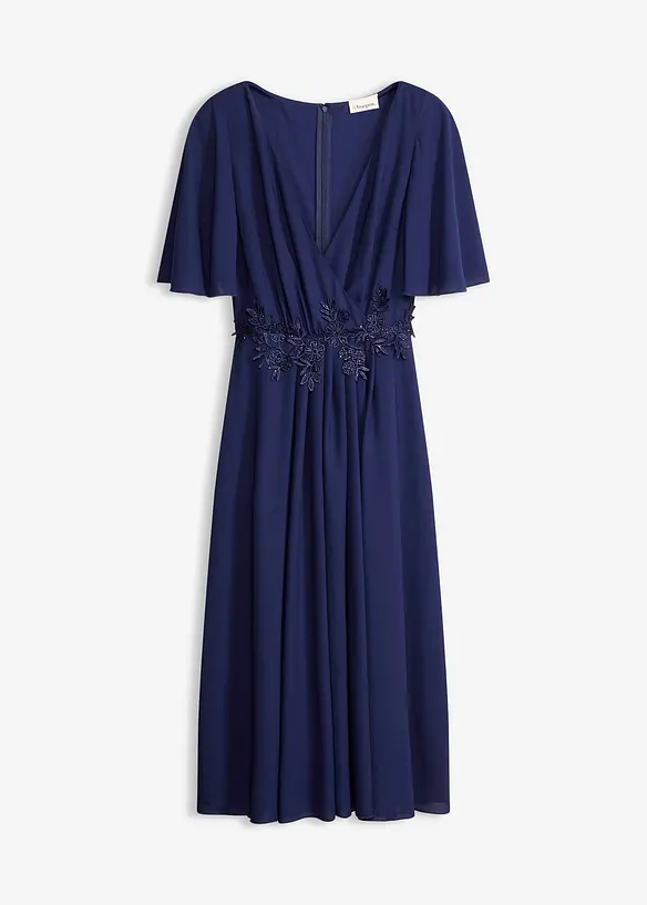 Cocktailkjole med blonder, bonprix