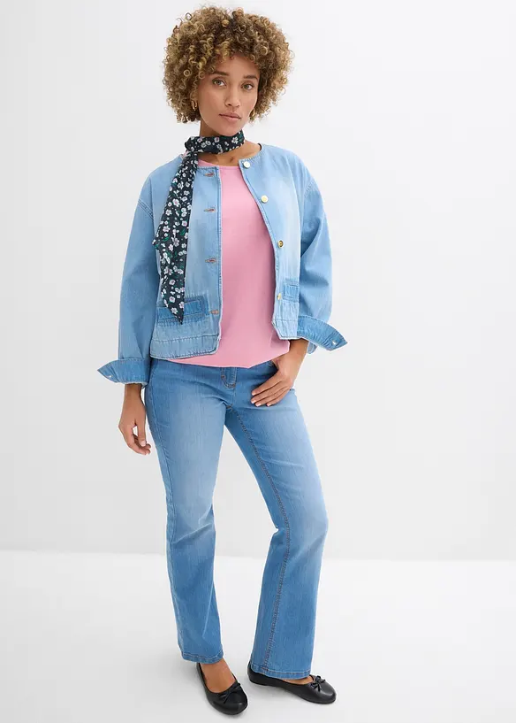 T-skjorte i &oslash;kologisk bomull, bonprix