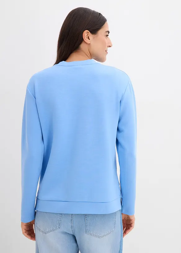 Sweatshirt i 100% bomull, bonprix