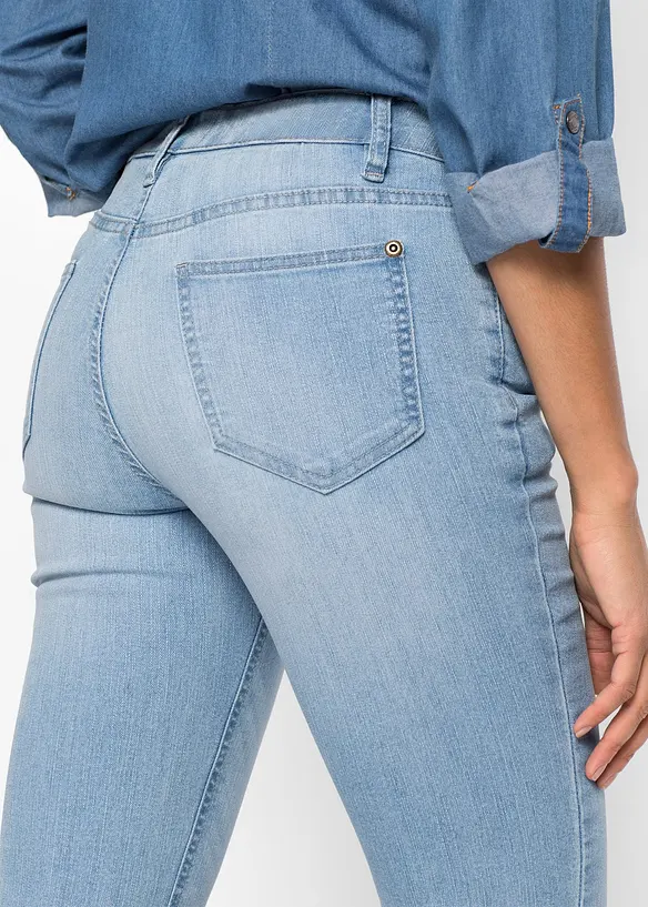 Bootcut-jeans Mid Waist, Komfort-Stretch, bonprix