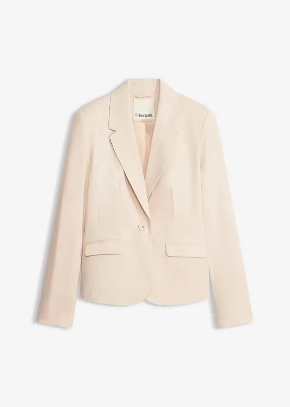 Kort blazer med klaffelommer, bonprix