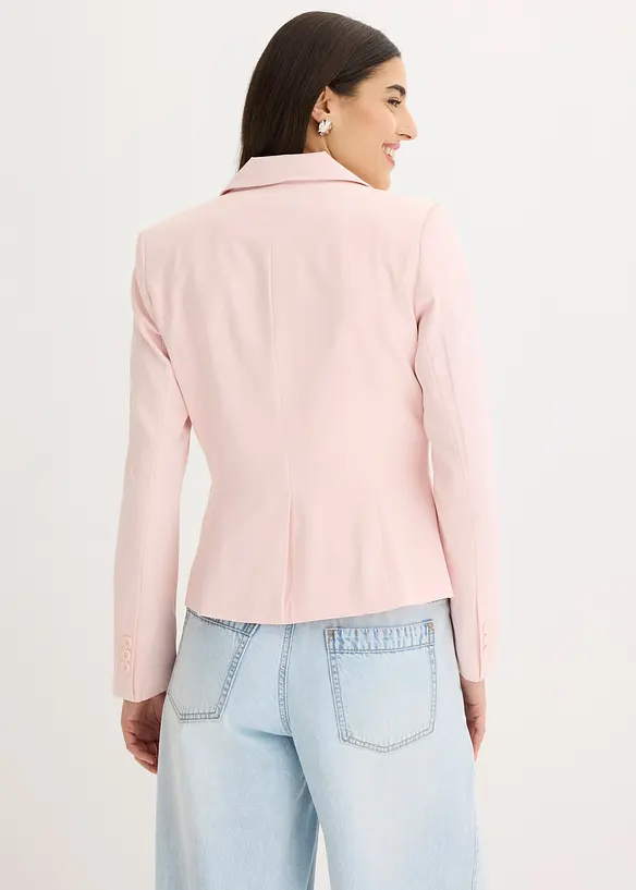 Kort blazer med klaffelommer, bonprix