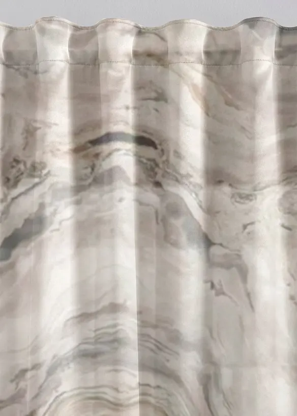 M&oslash;nstret gardin (1-pack), bonprix