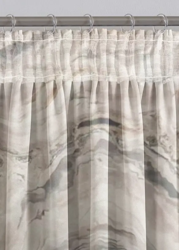 M&oslash;nstret gardin (1-pack), bonprix