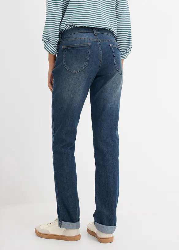 Straight-jeans Mid Waist, Stretch, bonprix