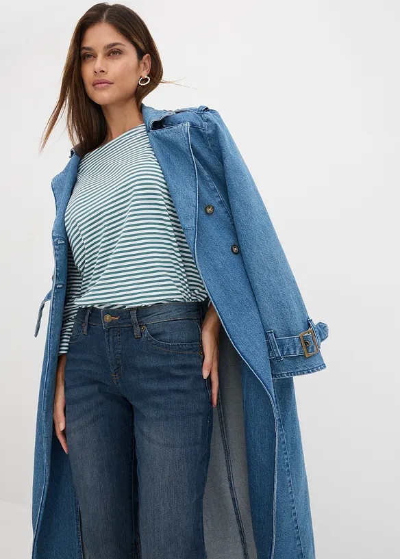 Straight-jeans Mid Waist, Stretch, bonprix