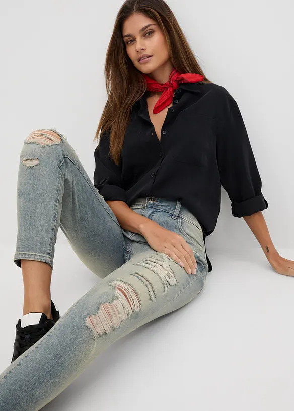 Skinny-jeans High Waist, stretch, bonprix