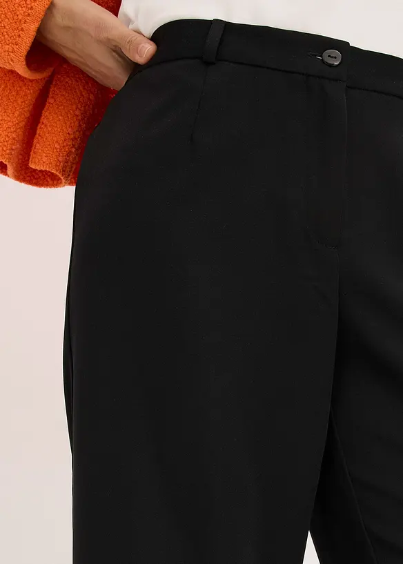 Vid bukse med komfortlinning, bonprix