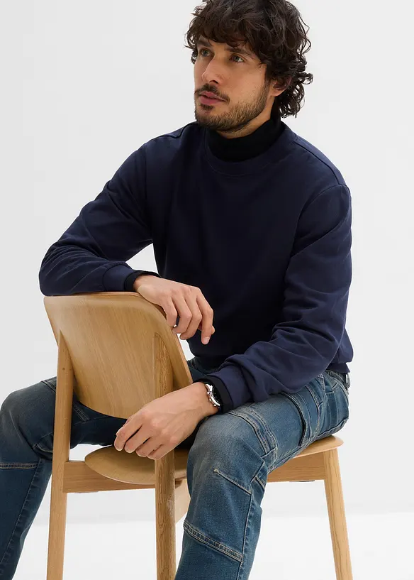 Regular Fit-cargojeans med stretch, Straight, bonprix