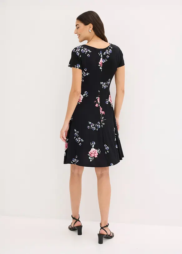 Jerseykjole i viskosemiks, bonprix