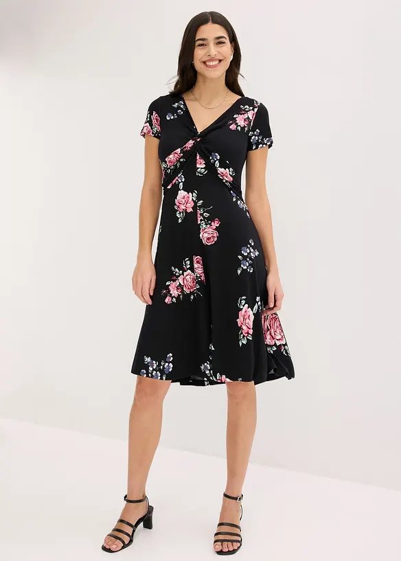 Jerseykjole i viskosemiks, bonprix