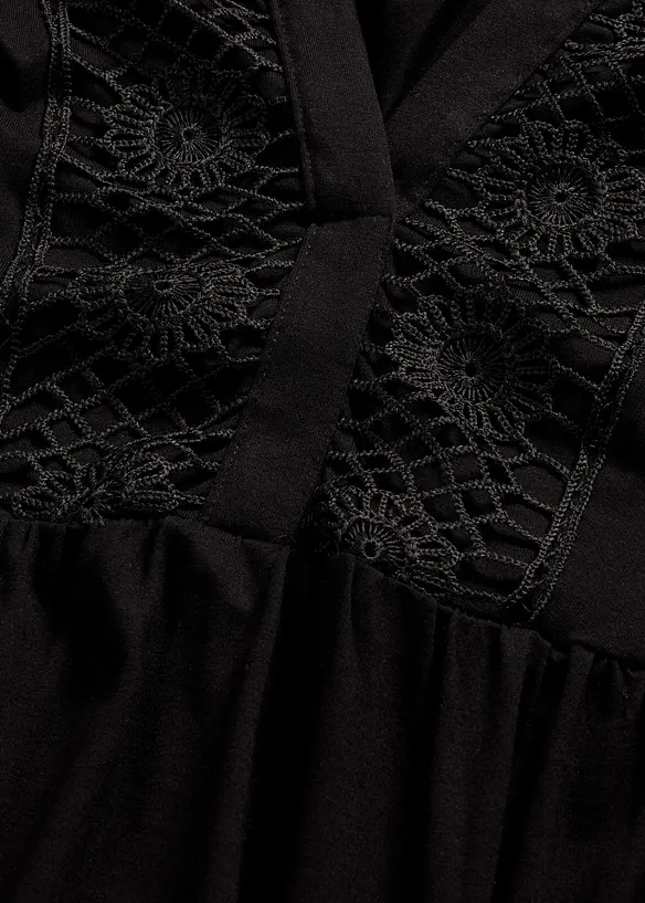 Tunikakjole i myk viskose, bonprix