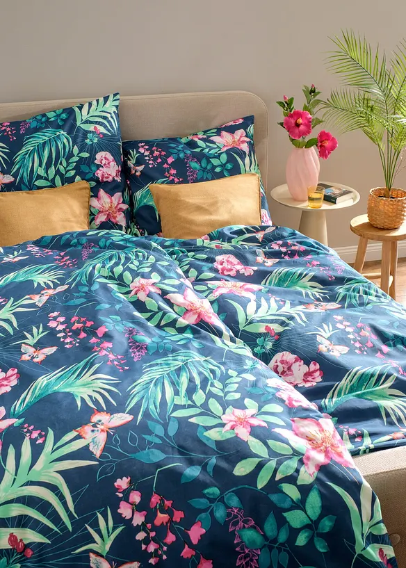 Sengesett i bomullsblanding, bonprix