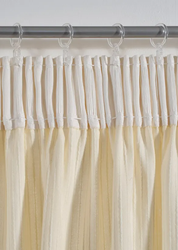 Gardin av 100% bomull (1-pack), bonprix