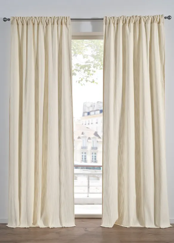 Gardin av 100% bomull (1-pack), bonprix