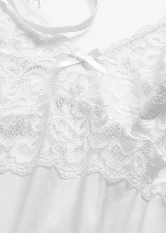 Neglisj&eacute; i myk viskoseblanding, bonprix