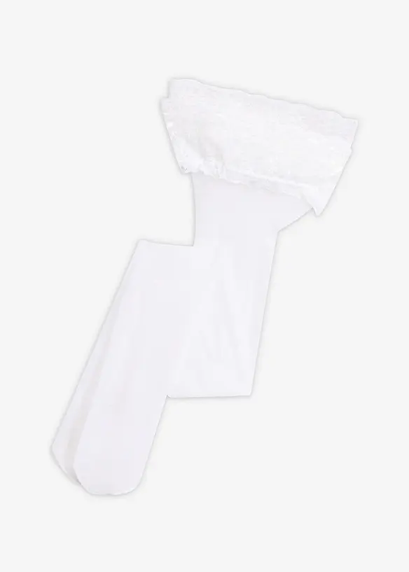 Stay-ups med blonder 20 DEN, bonprix