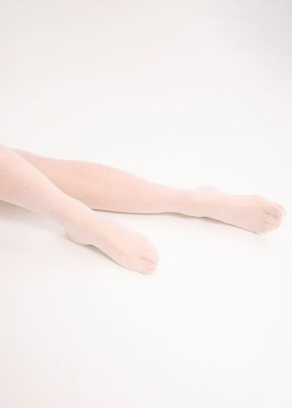 Stay-ups med blonder 20 DEN, bonprix