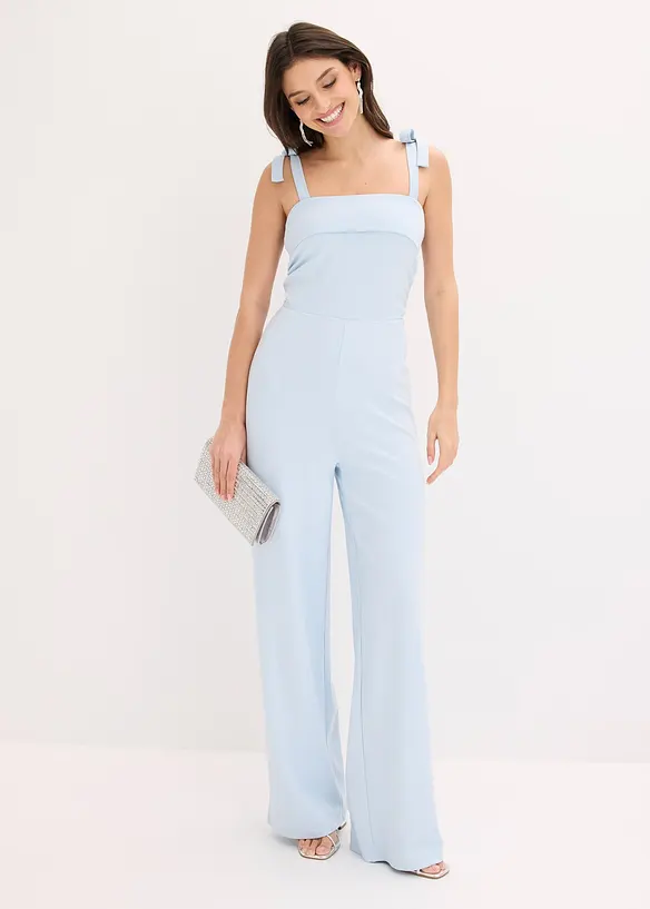 Jumpsuit med knytestropper, bonprix