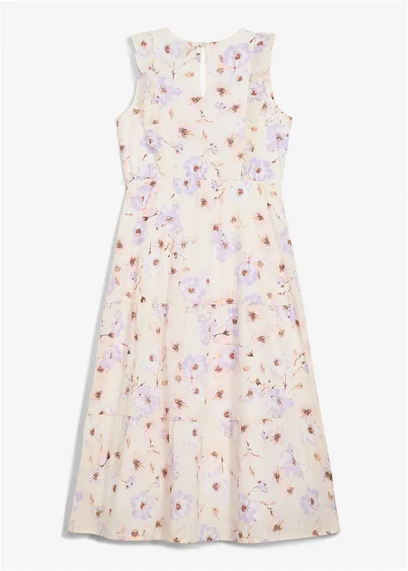 Maxikjole i 100% bomull, bonprix