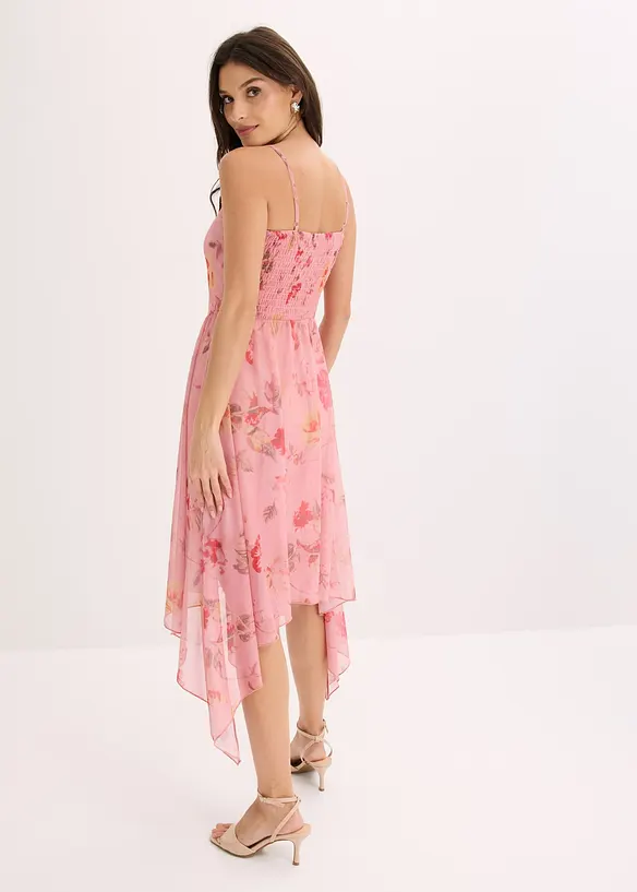 Jerseykjole av delikat mesh, bonprix